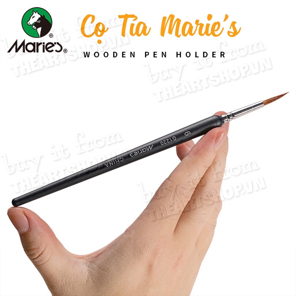 [THEARTSHOP] Cọ vẽ đầu tỉa Marie's Martol