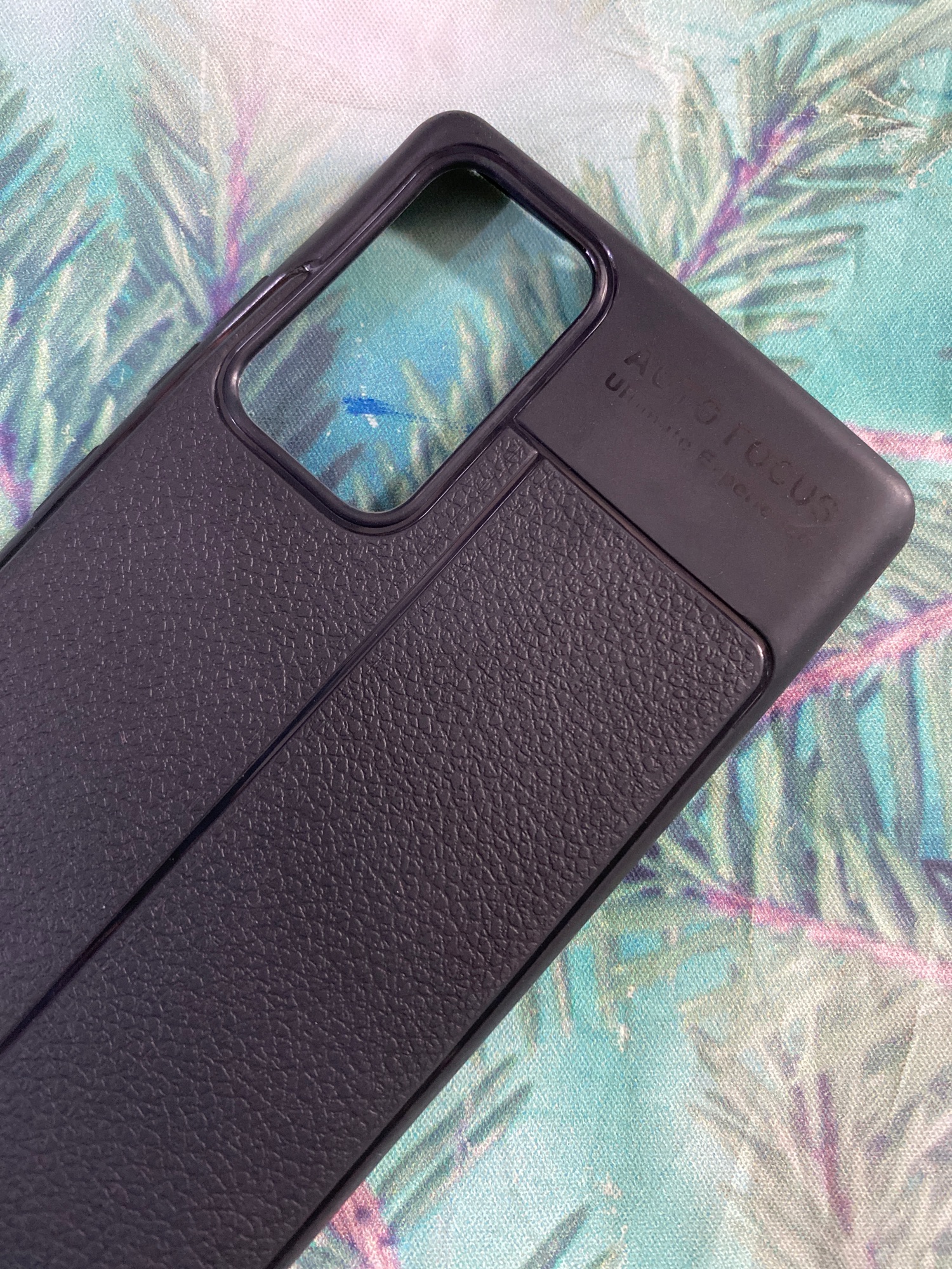 Ốp lưng Samsung Note 20 dẻo giả da sần chỉ nổi cực đẹp