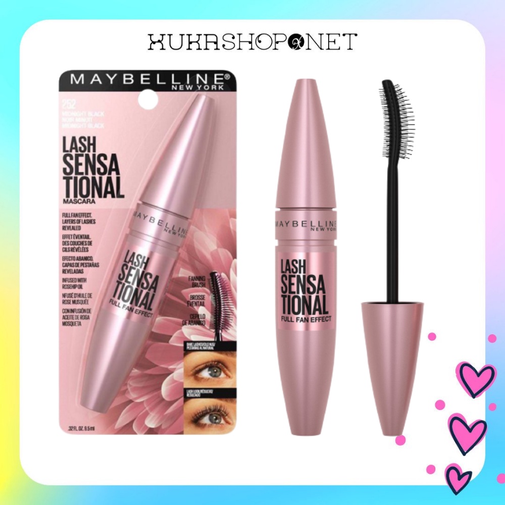 Chuốt Mi Mascara Maybeline Lash Sensational Làm Dày Và Tơi Mi 10ml