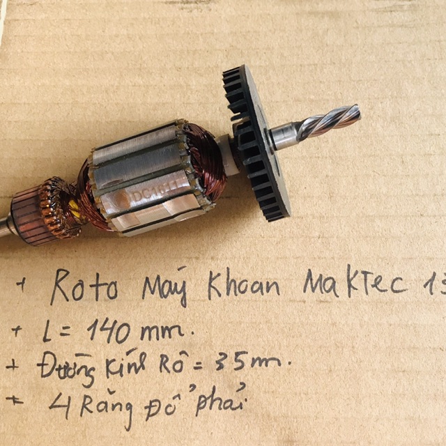 Roto máy khoan maktec 811 13mm