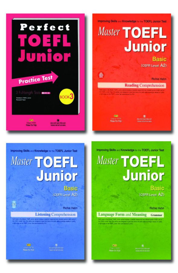 [TRỌN BỘ] Master TOEFL Junior - 17 Books | Tặng kèm link AUDIO