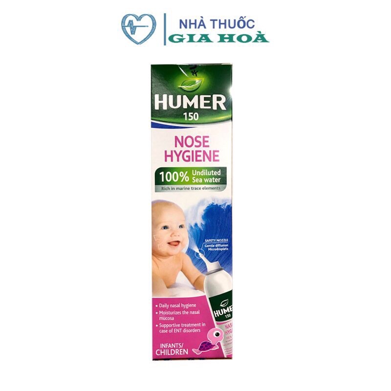 Humer 150ml- dung dịch vệ sinh mũi cho trẻ em