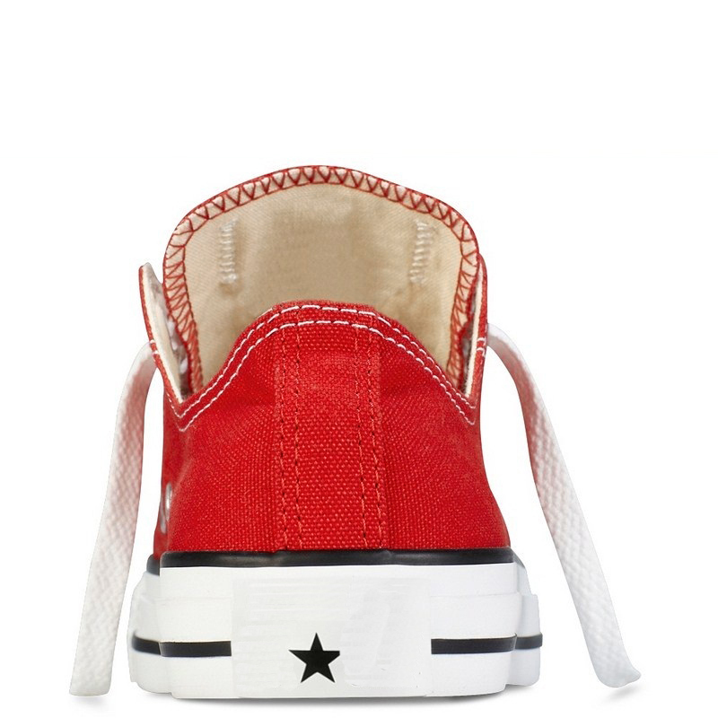 [HCM]Giày Sneaker Cổ Thấp CVS Nữ Màu Đỏ Tươi
