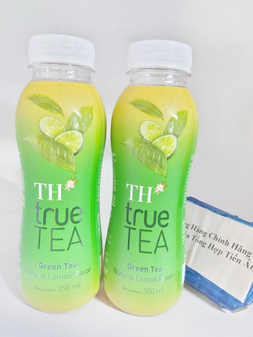 Combo 2 Chai Nước Trà Xanh Vị Chanh TH true TEA 350ml ( Tự Nhiên Rất ngon nhé )