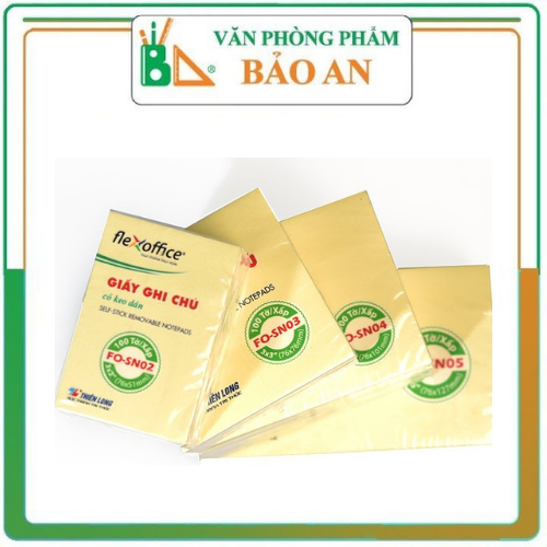Giấy Ghi Chú 3x3 (76x76mm)Tự Dính Tiện Dụng Cho Văn Phòng