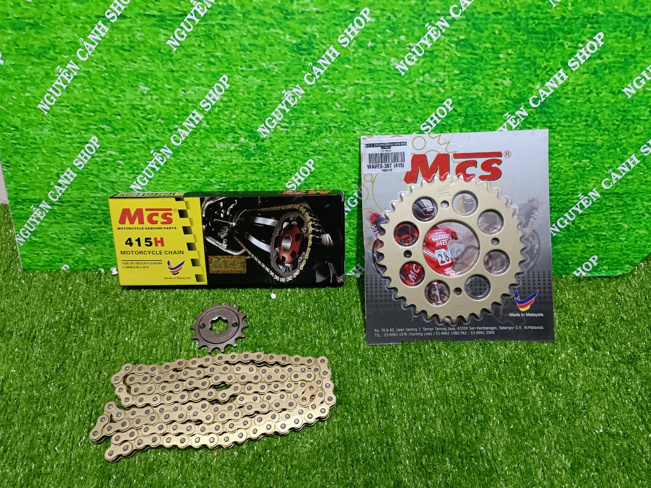 Nhông xích dĩa Wave RS MCS 7 li 14-36