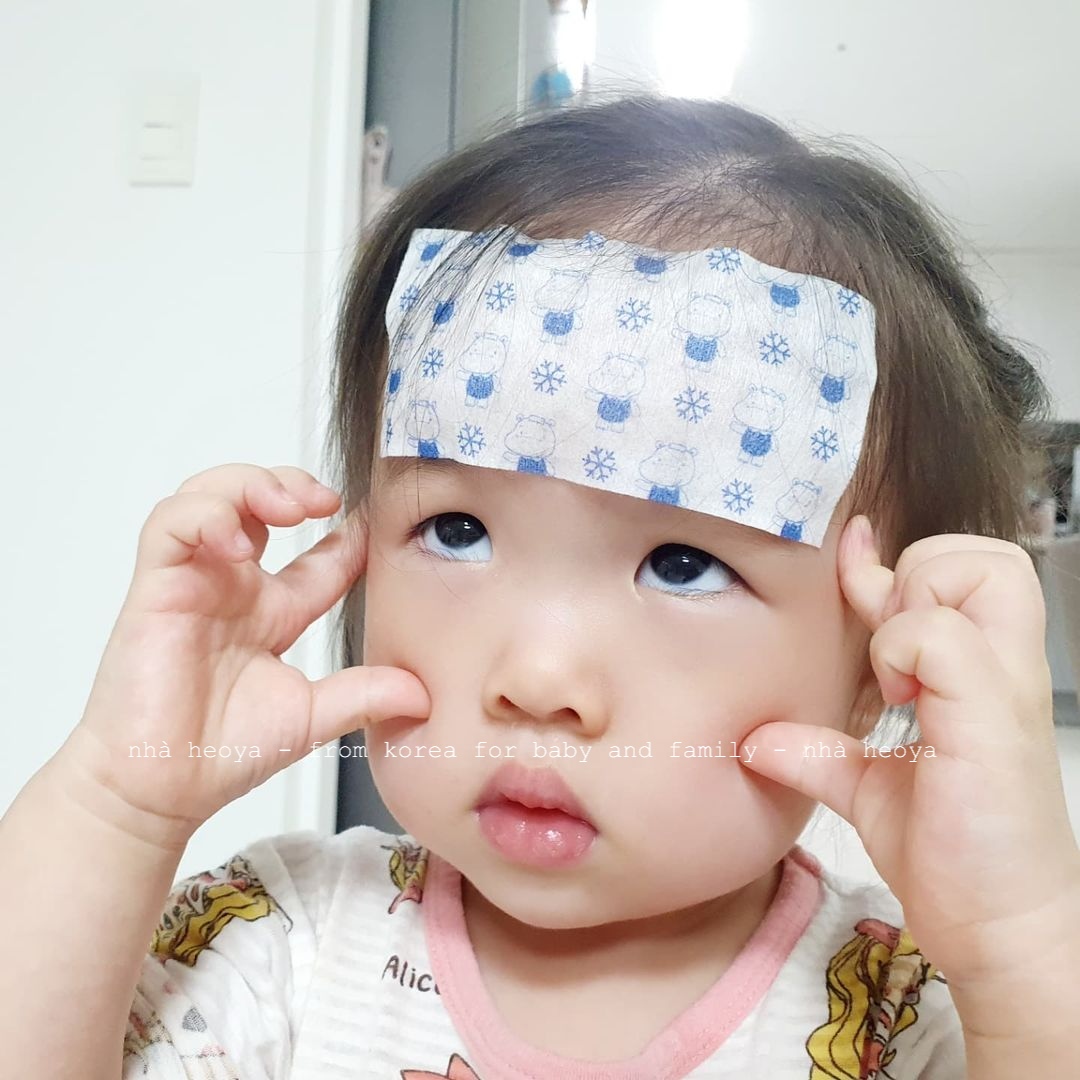 MIẾNG DÁN HẠ SỐT HAMSOA CHO BÉ