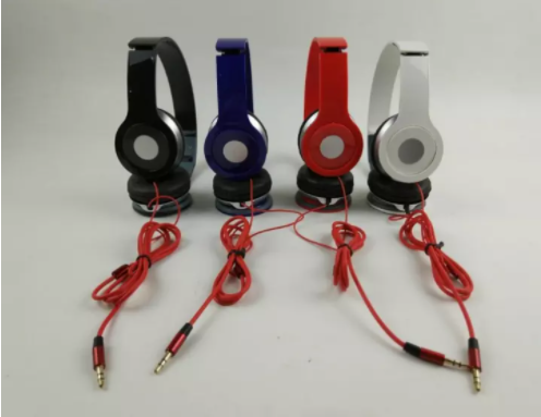 tai nghe chụp tai stereo headset (đỏ)