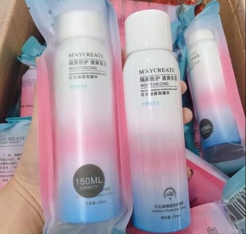 KEM CHỐNG NẮNG Maycreate Moisturizing Spray -MÃ K01