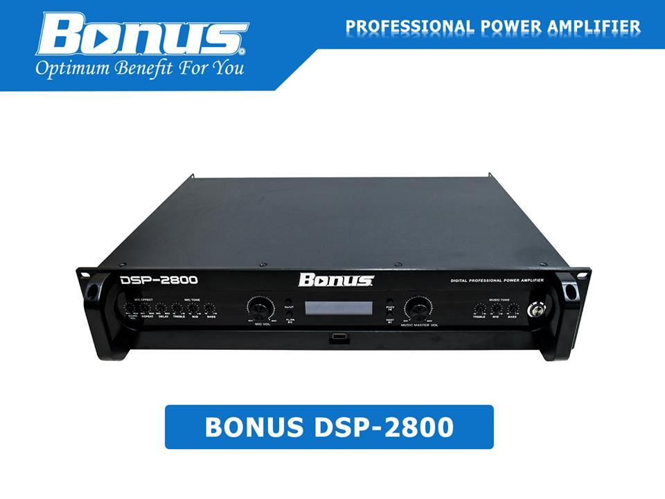 [HCM]Amply digital karaoke Bonus Audio DSP-2800 cao cấp.