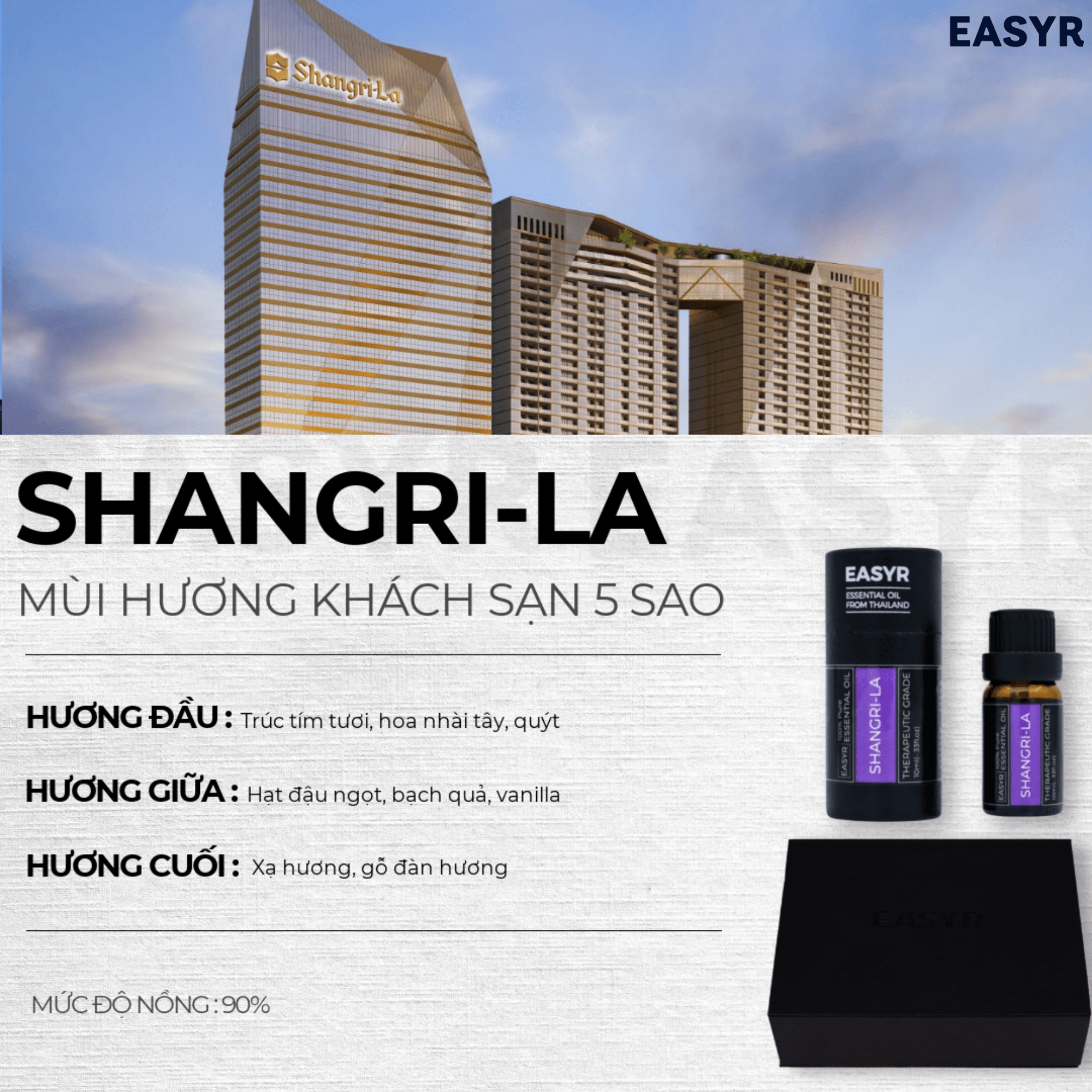 [HÀNG THÁI LAN] TINH DẦU KHÁCH SẠN 5 SAO EASYR COLLECTION [CÓ SẴN]