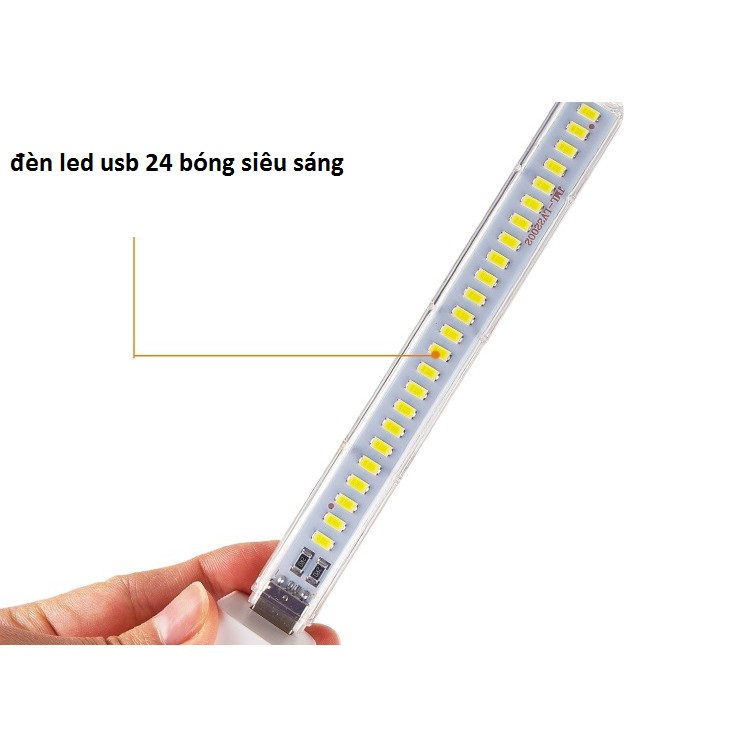 [HCM]Đèn USB 24 LED siêu sáng nhỏ gọn