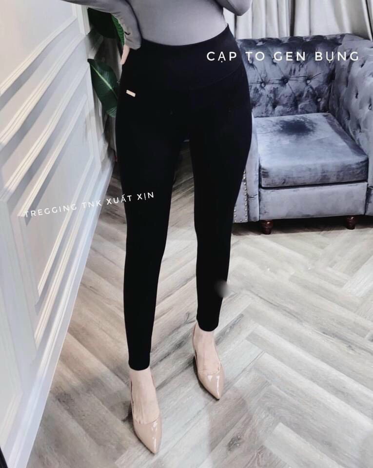 QUẦN LEGGING CHANE L CẠP CAO GEN BỤNG TÔN DÁNG