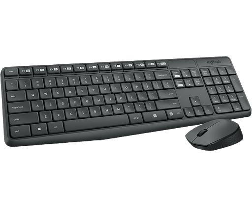 Logitech Wireless Keyboard mouse mk235 set-Original