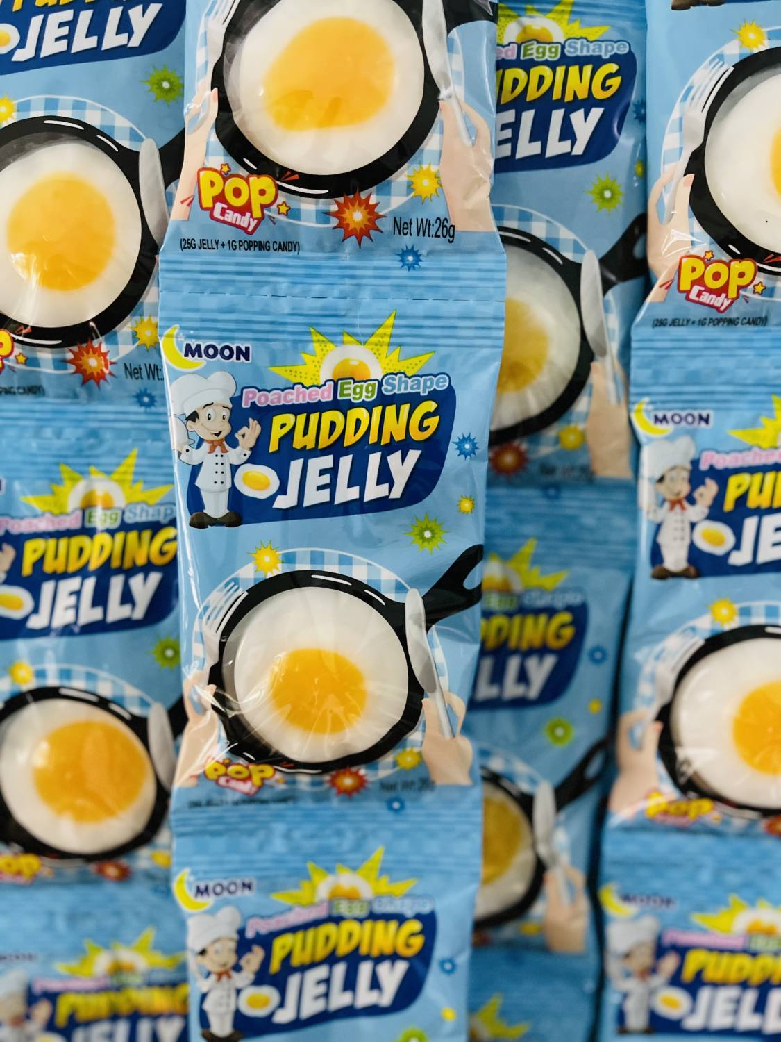 Trứng chảo thạch thái lan pudding jelly thái lan
