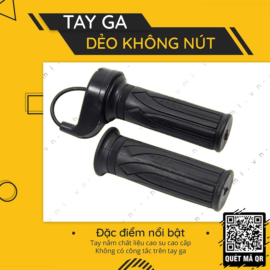 Tay Ga 🛒 Tay Ga Xe Diện Dẻo Không Nút Dễ Dàng Lắp Đặt