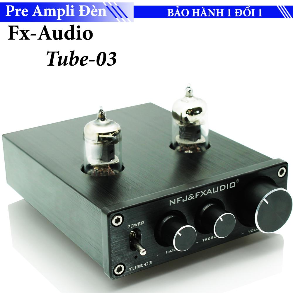 Fx audio tube-03 6j1 preamplifier đèn, chỉnh bass-treble