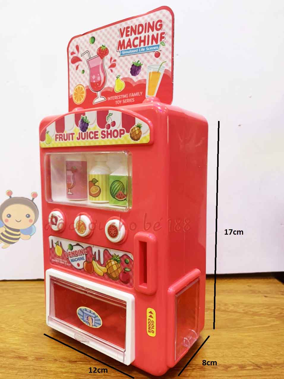 [HCM]Đồ chơi trẻ em - đồ chơi máy bán nước tự động