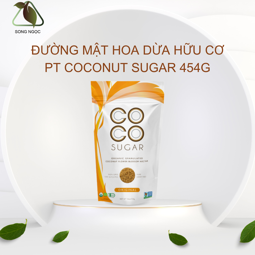 Sugar nectar organic coconut PT coconut sugar 454G-Easy used to replace sugar refined are taking that do not need to change any formula processing, cooking do