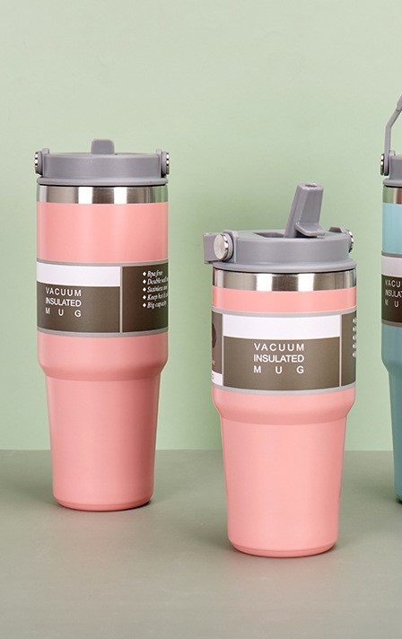 Bình giữ nhiệt 900ml có quai xách tiện dụng - ly giữ nhiệt 900ml có quai xách chống tràn