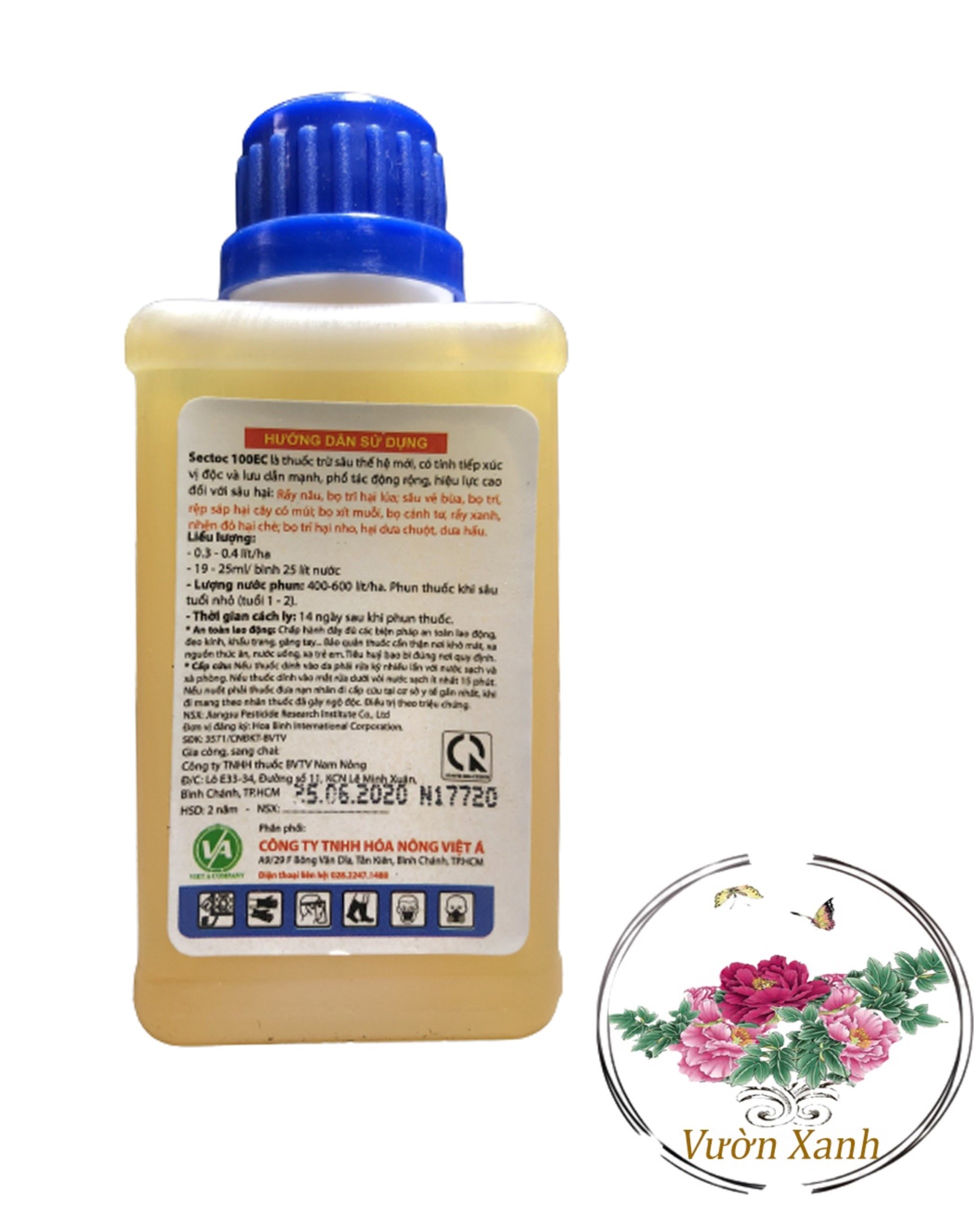 THUỐC TRỪ SÂU SECTOX 100EC - MÈO ĐEN - #132B# 100ml