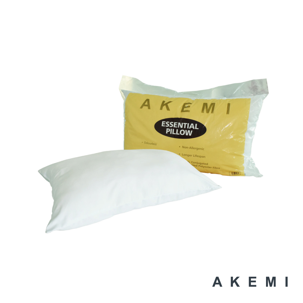 Akemi Sleep Essentials Microfil  Pillow 48cm x 73cm