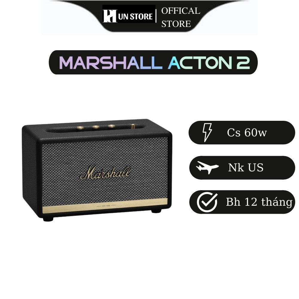 Loa Bluetooth Không Dây Marshall Acton II chính hãng