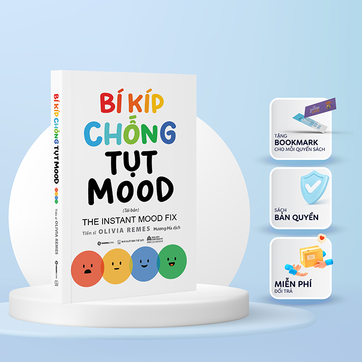 Sách - bí kíp chống tụt mood - tác giả dr. olivia remes