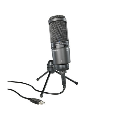 Micro Thu Âm Cổng USB Audio Technica AT2020USB+ - Hàng Chính Hãng