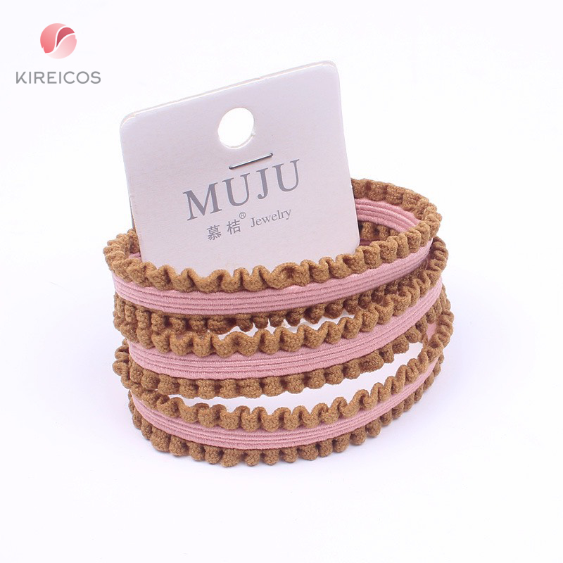 [HCM]Set 3 Sợi Dây Cột Nhún Bèo Cho Bé B177 - kireicos