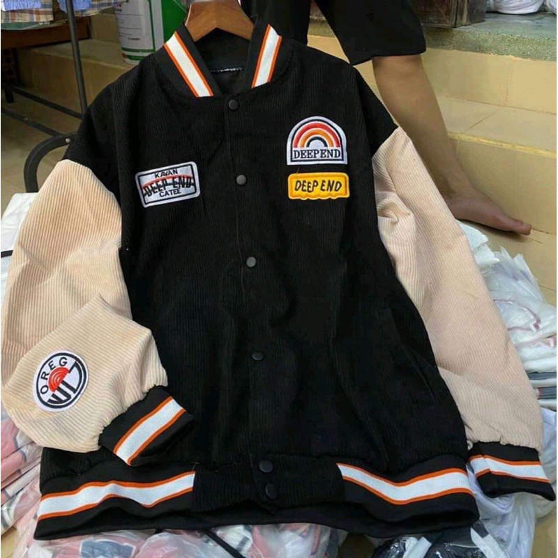 Áo khoác BOMBER nhung HARI1121