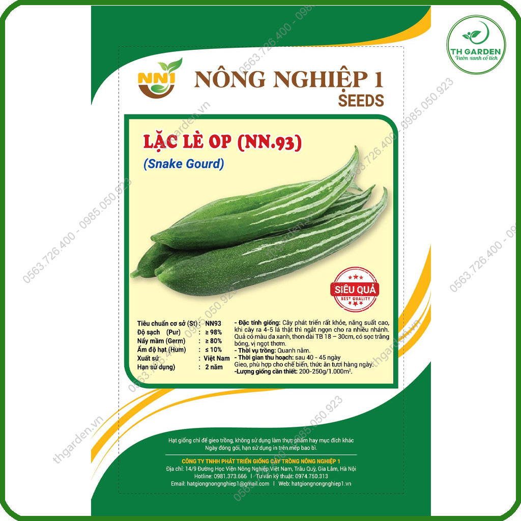 Hạt giống lặc lè - gói 5 gr p4u