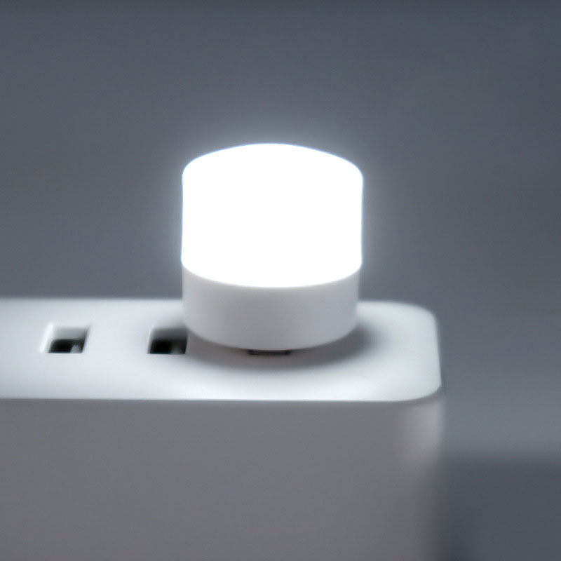 Đèn usb đèn ngủ di động đèn led tròn đèn ngủ mini