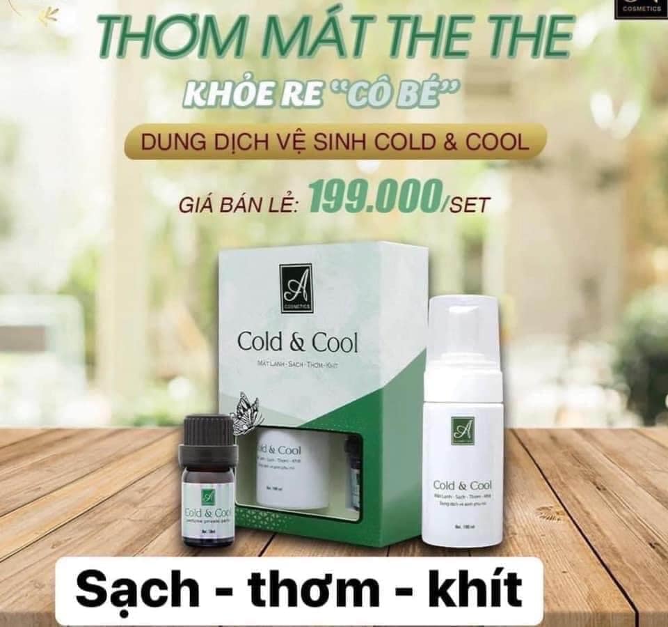 [Chính Hãng] dung dịch vệ sinh cold and cool A cosmetics Phương Anh