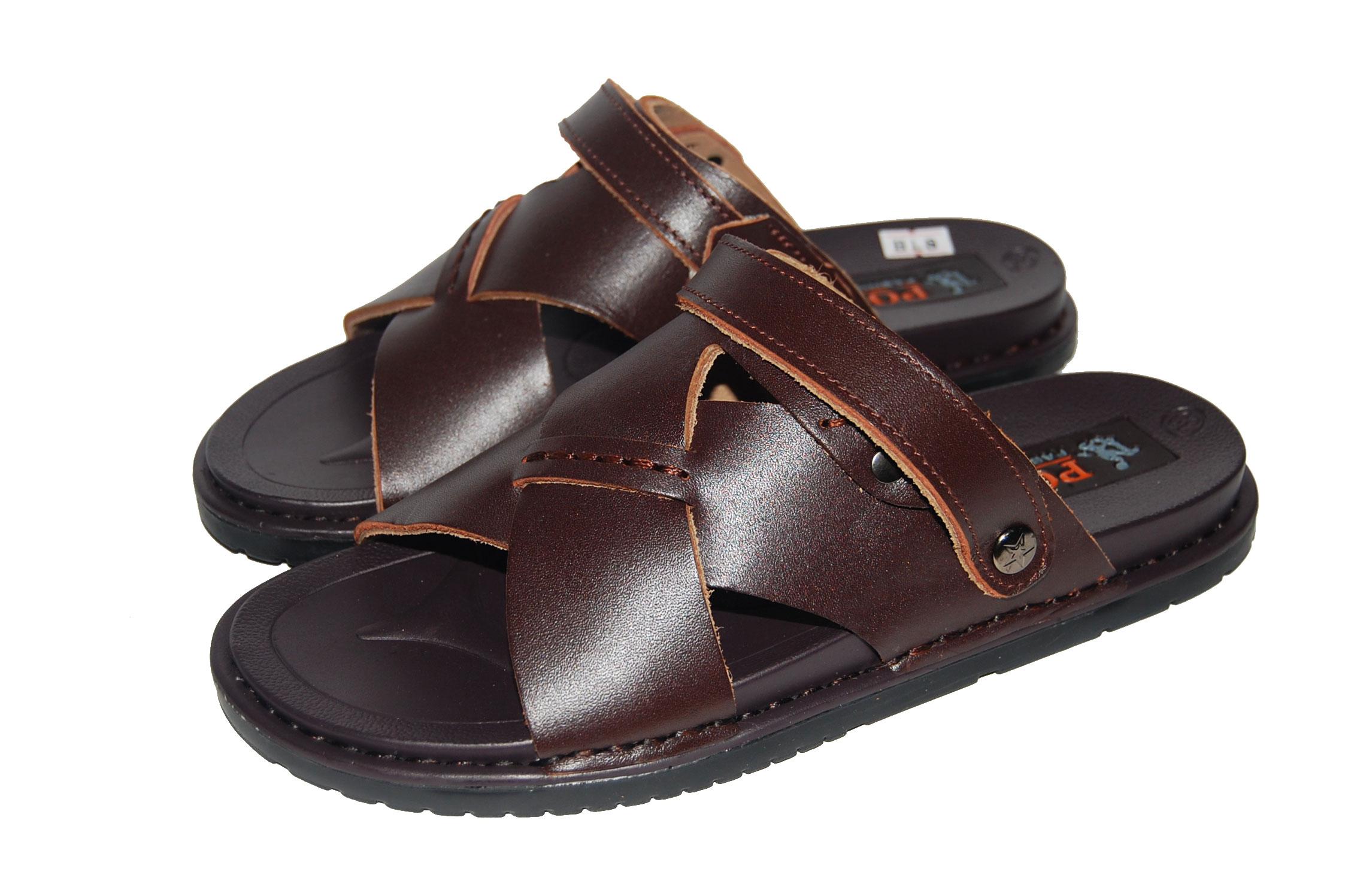 [HCM]Sandal nam da bò thật. Bảo hành 12 tháng. MS: SD28