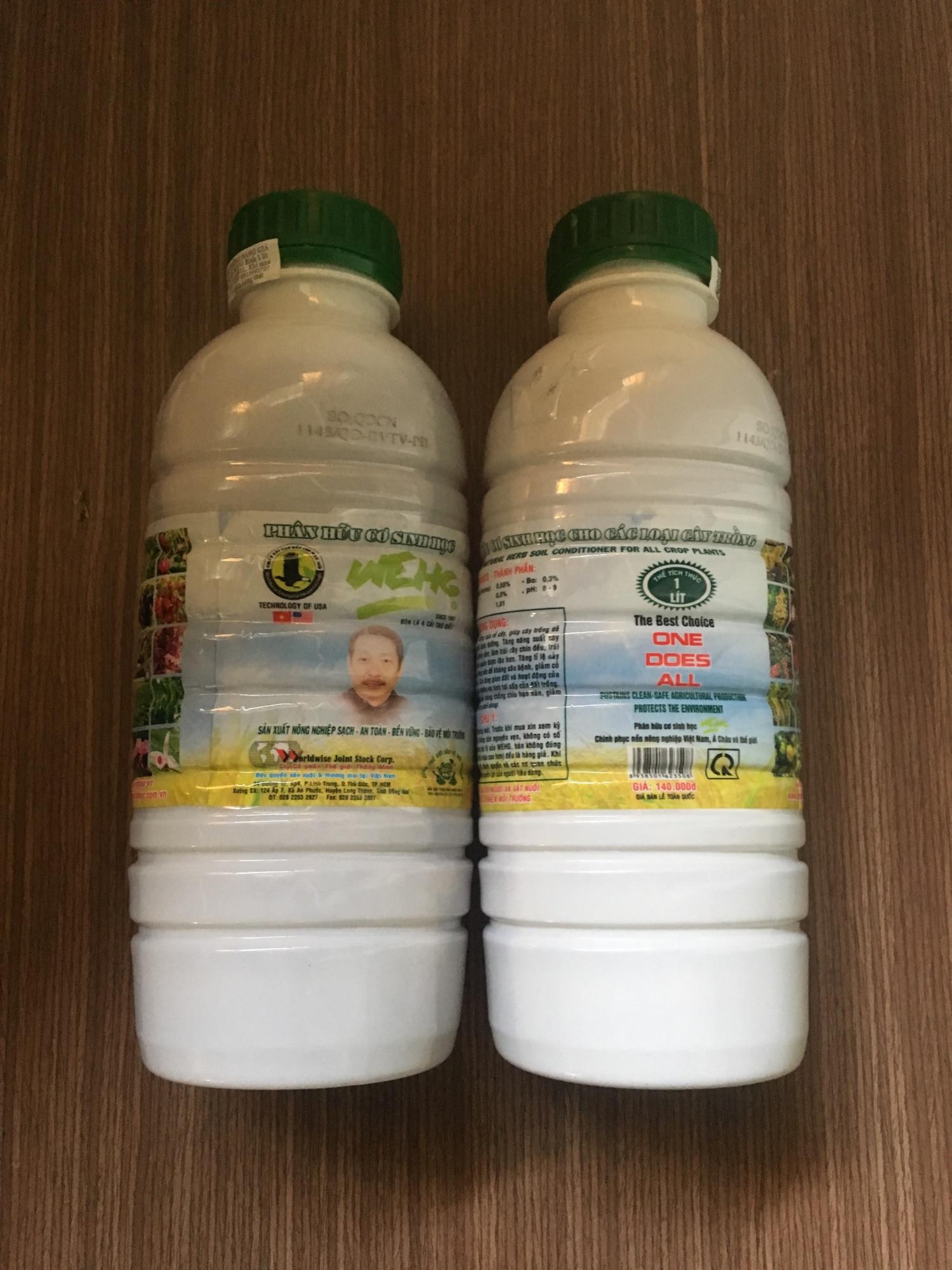 Phân Sinh Học WEHT Cải Tạo Đất, Giúp Cây Phát Triển Mạnh, Hạn Chế Sâu Bệnh