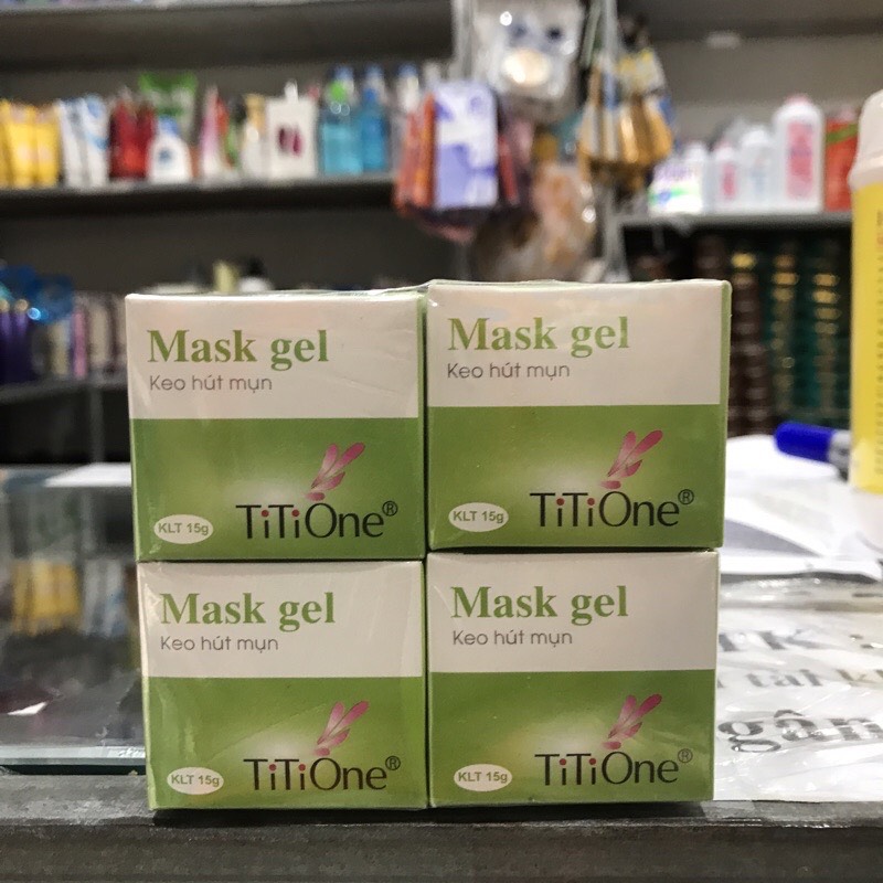 GEL HÚT MỤN CÁM, ĐẦU ĐEN TITIONE 15GR