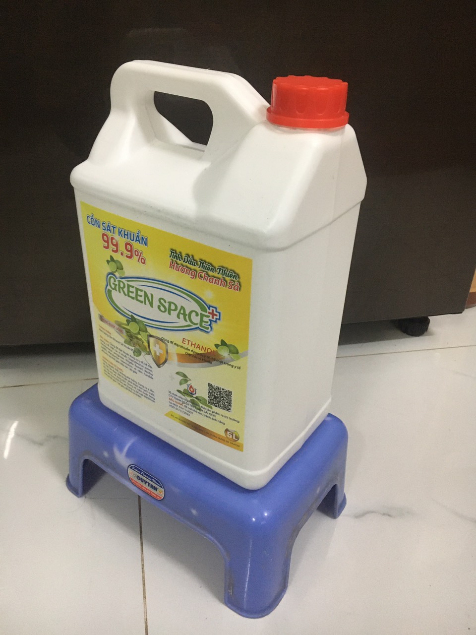 Cồn sát khuẩn cao cấp 5 Lít/ Can