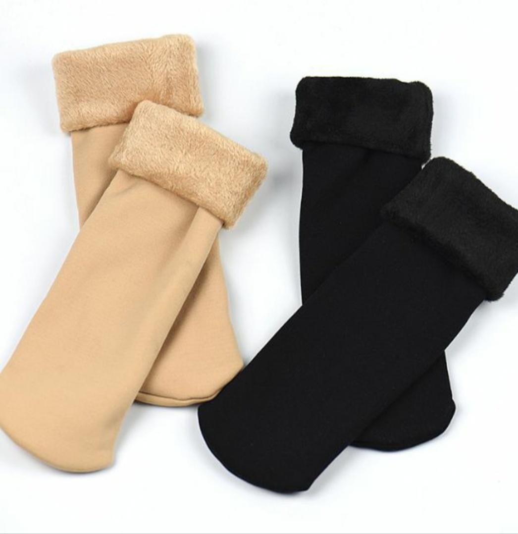 Combo 5 Đôi Tất Lót Lông Siêu Ấm Cổ Cao