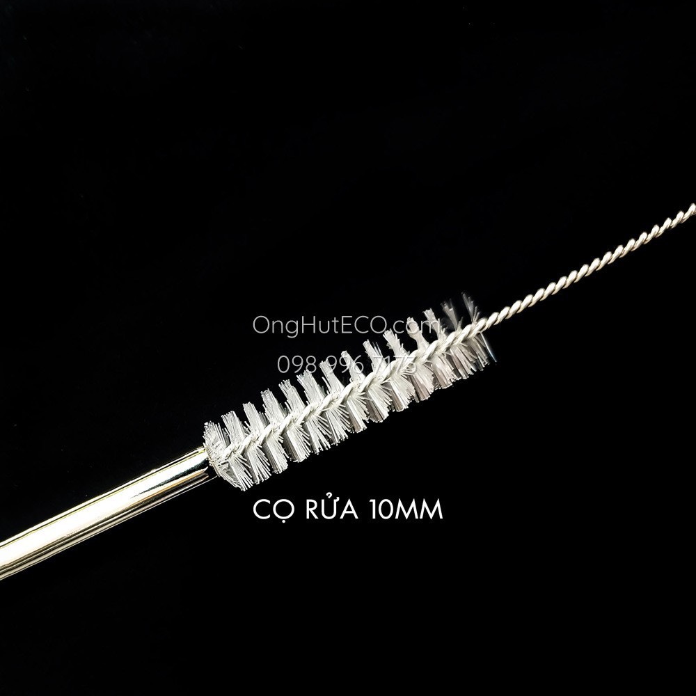 Cọ rửa ống hút 23cm,cọ vệ sinh ống hút sữa,cọ inox