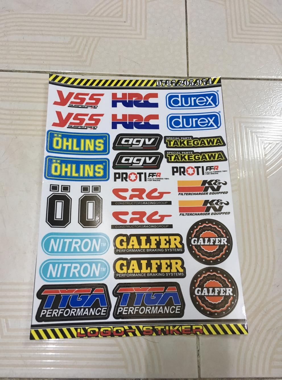 Tem logo sét yss garfer tròn