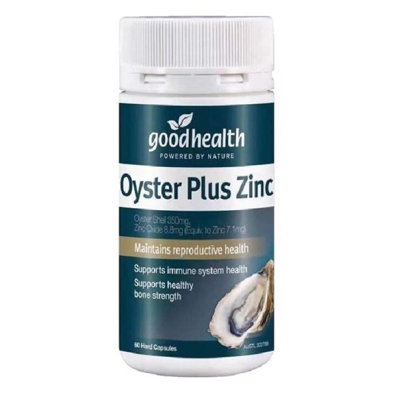 Tinh chất hàu Oyster Plus Zinc Goodhealth hỗ trợ sinh lý nam 60 viên Date 2023 cao cấp