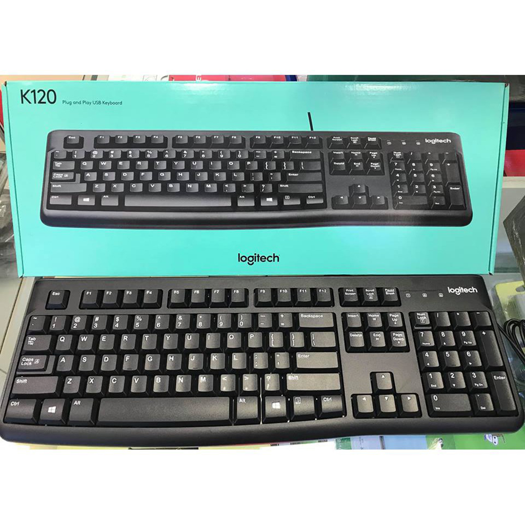 Bàn phím Logitech K120 - Hàng chính hãng