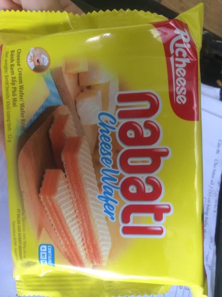 SÉT 2 CHIẾC BÁNH VỊ PHÔ MAI NABATI SIÊU NGON