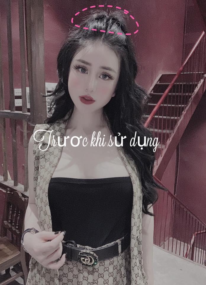 Lược CHẢI TÓC vào nếp giúp xử lý tóc con