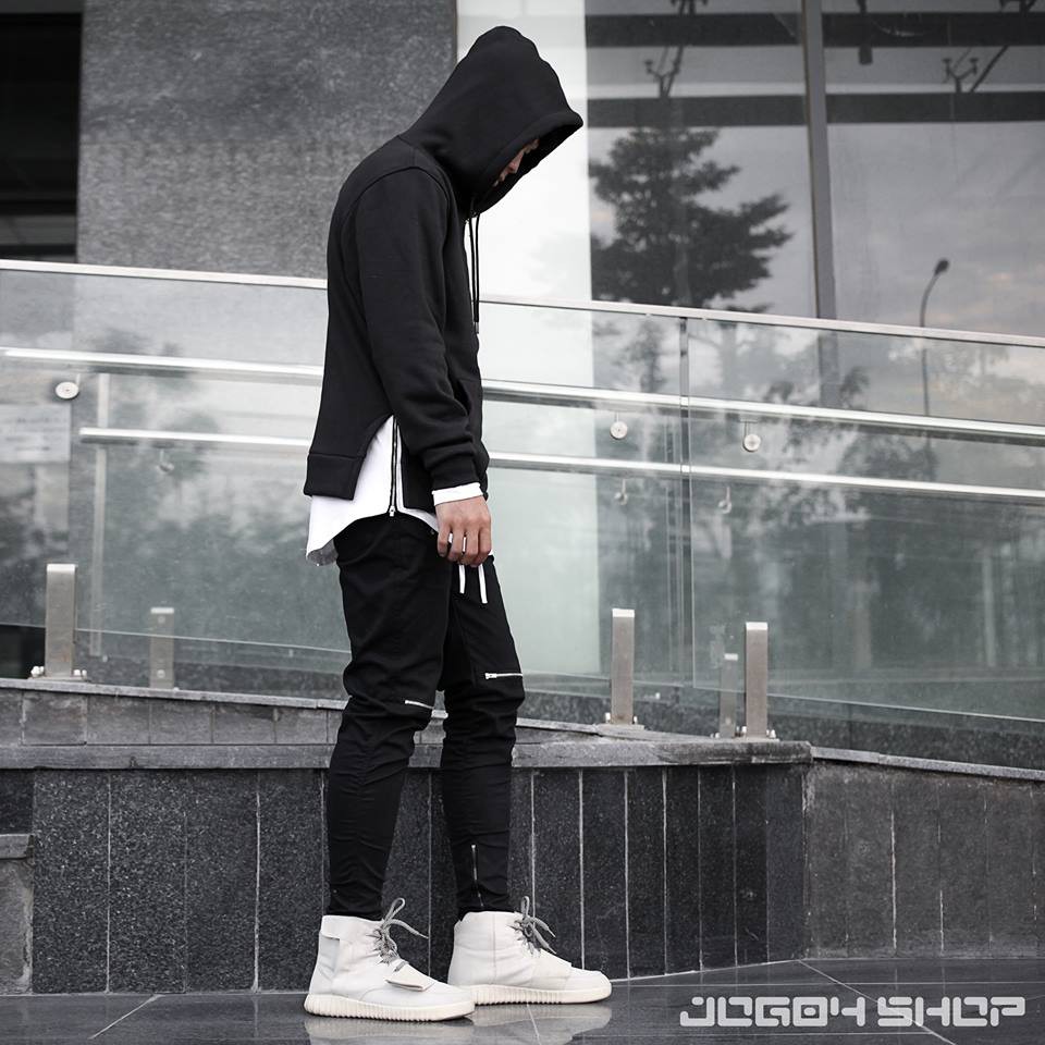 [Hoàn Tiền 15%] Áo Thun Nam Nữ LongTee Layer Ziptee Trơn Basic Unisex