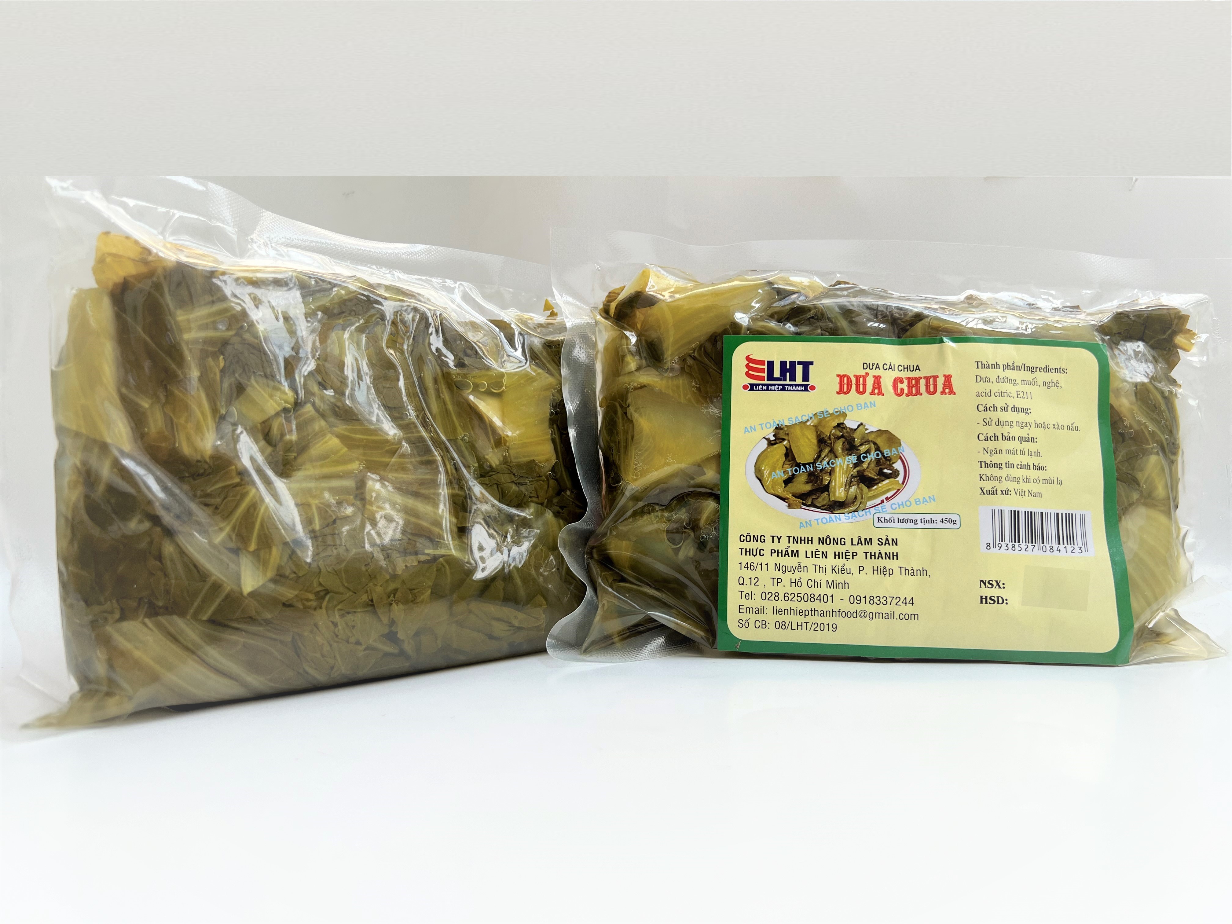Dưa chua sạch - LHT - KL Tịnh 450 gram