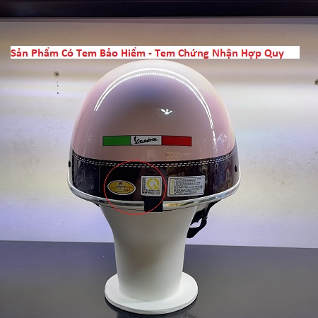 Mũ Bảo Hiểm Vespa Cao Cấp
