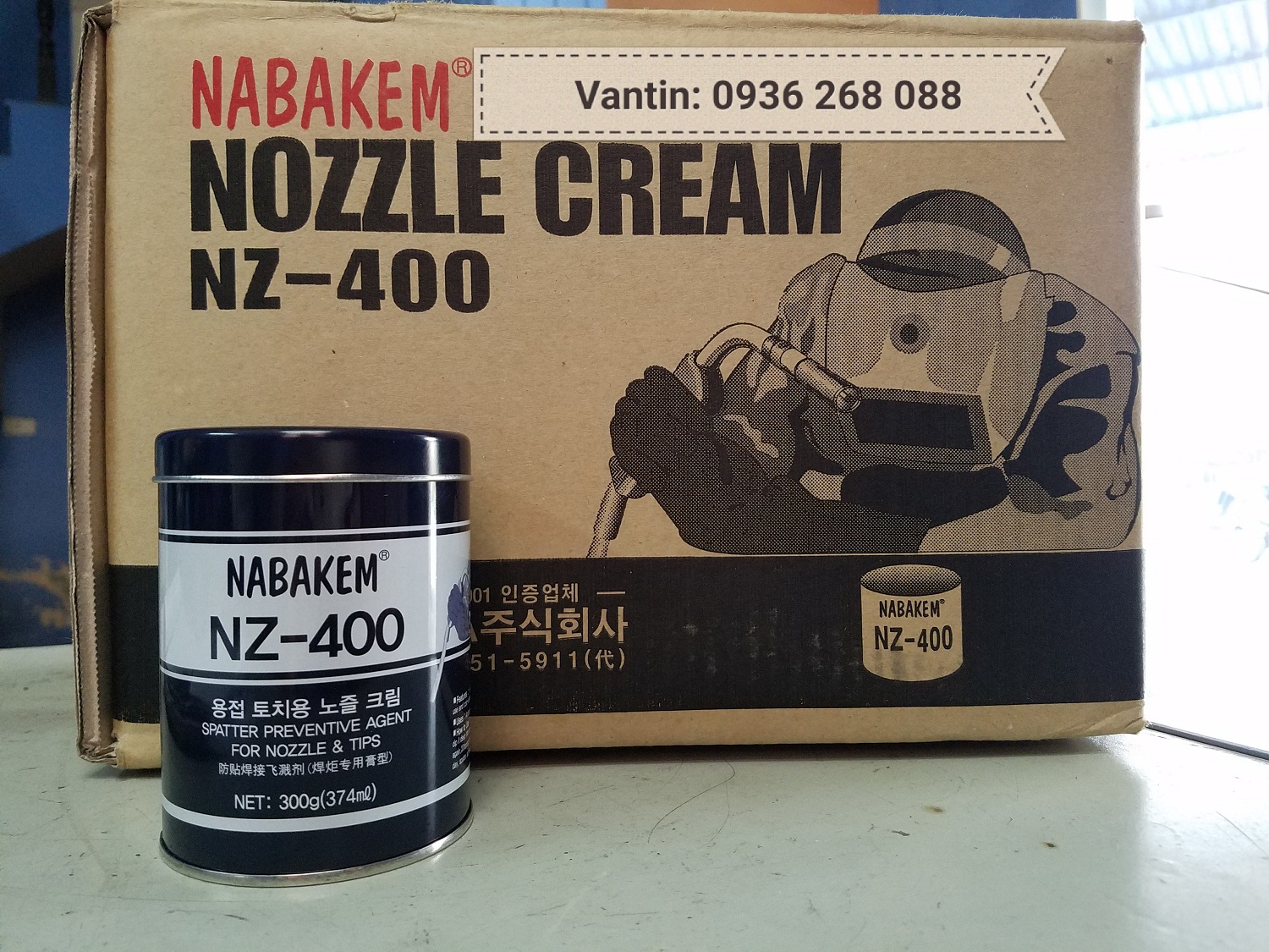 Mỡ hàn mig Nz 400 Korea