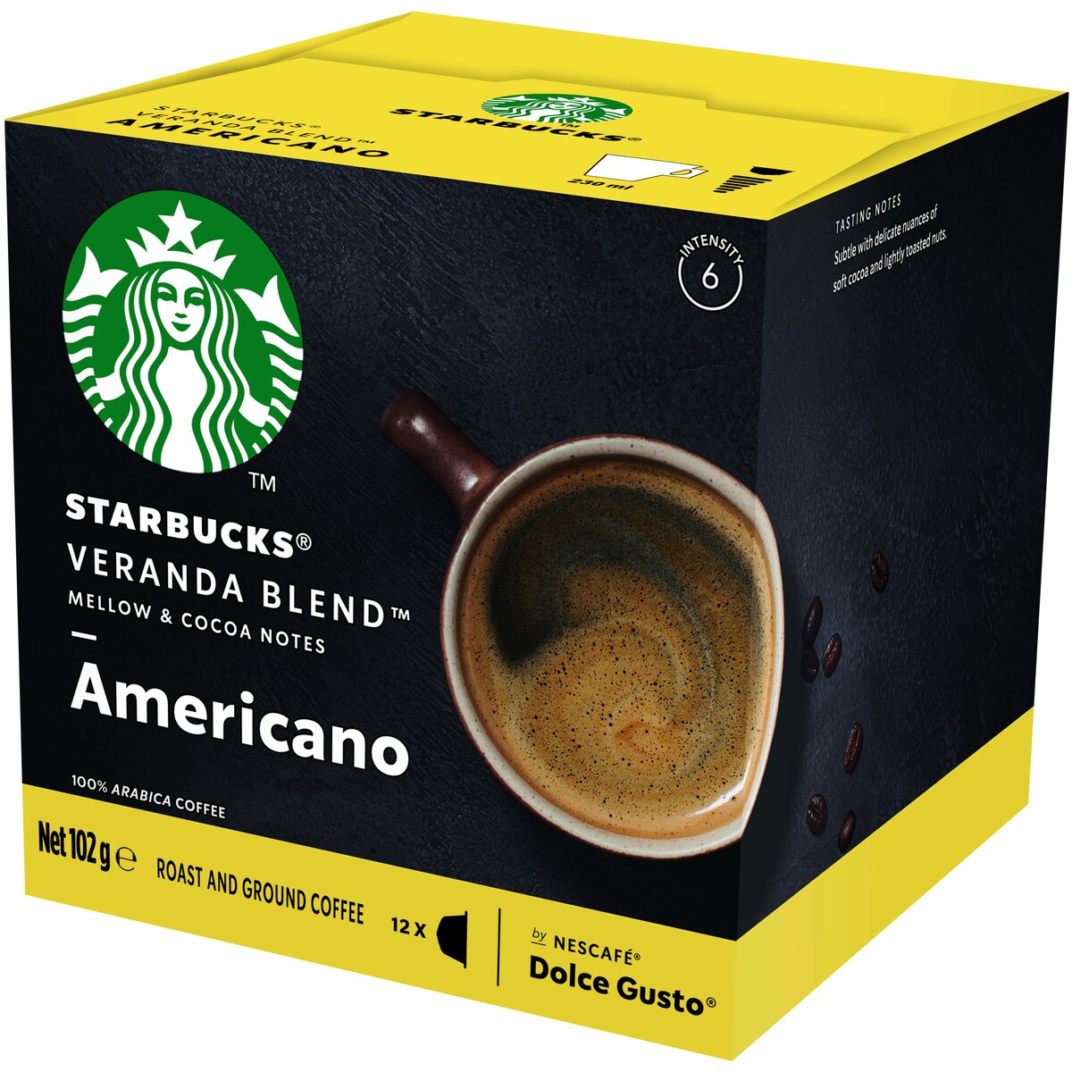 Viên nén cà phê Dolce Gusto - Starbucks Veranda Blend Americano